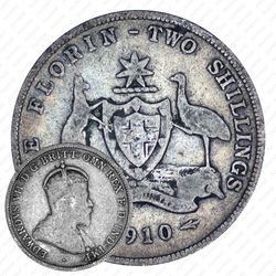 2 шиллинга 1910 [Австралия]