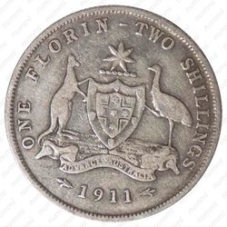 2 шиллинга 1911 [Австралия] - Реверс
