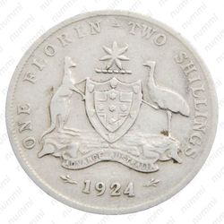 2 шиллинга 1924 [Австралия] - Реверс