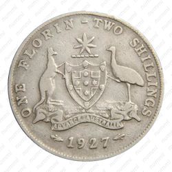 2 шиллинга 1927 [Австралия] - Реверс