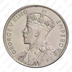 2 шиллинга 1934, 100 лет со дня основания Виктории и Мельбурна [Австралия] - Аверс