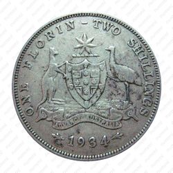 2 шиллинга 1934 [Австралия] - Реверс