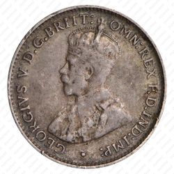 3 пенса 1928 [Австралия] - Аверс