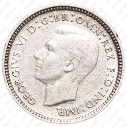 3 пенса 1939 [Австралия] - Аверс