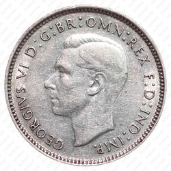 6 пенсов 1938 [Австралия] - Аверс