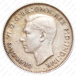 6 пенсов 1939 [Австралия] - Аверс