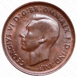 1/2 пенни 1946 [Австралия] - Аверс