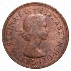 1/2 пенни 1960 [Австралия] - Аверс