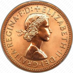 1/2 пенни 1962 [Австралия] Proof - Аверс