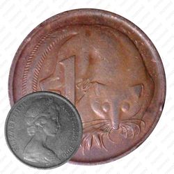1 цент 1966 [Австралия]