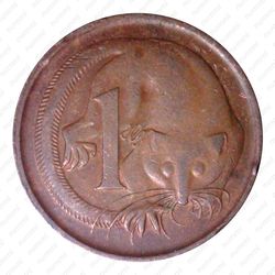 1 цент 1966 [Австралия] - Реверс