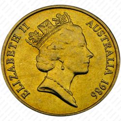 1 доллар 1985 [Австралия] - Аверс