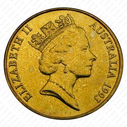 1 доллар 1993, защита природы [Австралия] - Аверс