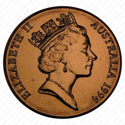 1 доллар 1994 [Австралия] - Аверс