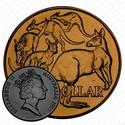 1 доллар 1995 [Австралия]