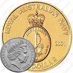 1 доллар 2001, флот [Австралия]