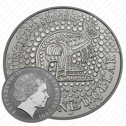1 доллар 2001, Кенгуру [Австралия]