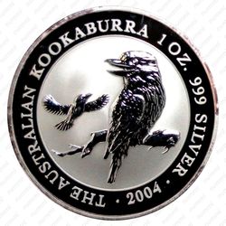 1 доллар 2004, кукабура [Австралия] - Реверс