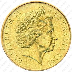 1 доллар 2007, АТЭС [Австралия] - Аверс