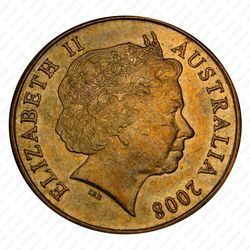 1 доллар 2008, скауты [Австралия] - Аверс