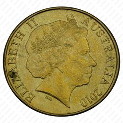 1 доллар 2010, скауты [Австралия] - Аверс