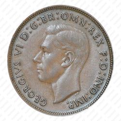 1 пенни 1946 [Австралия] - Аверс