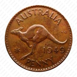 1 пенни 1949 [Австралия] - Реверс