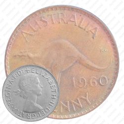 1 пенни 1960 [Австралия]