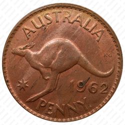 1 пенни 1962 [Австралия] - Реверс