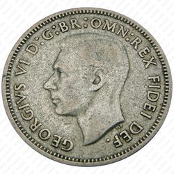 1 шиллинг 1952, Серебро [Австралия] - Аверс