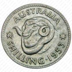 1 шиллинг 1953 [Австралия] - Реверс