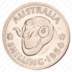 1 шиллинг 1954 [Австралия] - Реверс