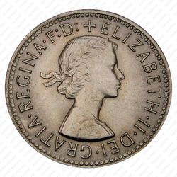 1 шиллинг 1958, Серебро [Австралия] - Аверс