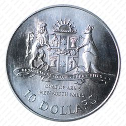 10 долларов 1987, Новый Южный Уэльс [Австралия] - Реверс