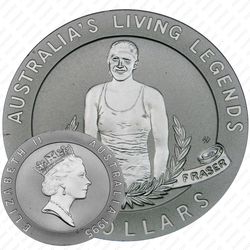 10 долларов 1995, Олимпийские золотые медалисты - Дон Фрейзер [Австралия] Proof