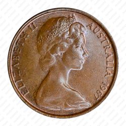 2 цента 1967 [Австралия] - Аверс