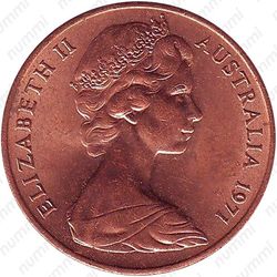 2 цента 1971 [Австралия] - Аверс