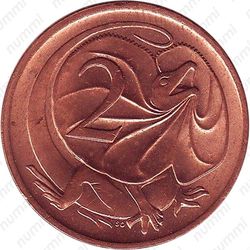 2 цента 1971 [Австралия] - Реверс