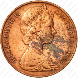 2 цента 1983 [Австралия] - Аверс