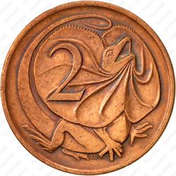 2 цента 1983 [Австралия] - Реверс