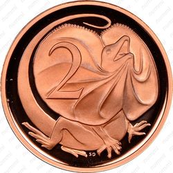 2 цента 1984 [Австралия] - Реверс