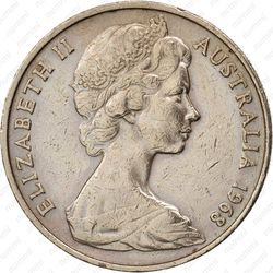 20 центов 1968 [Австралия] - Аверс