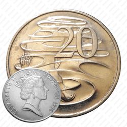 20 центов 1996 [Австралия]