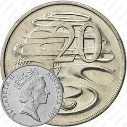 20 центов 1997 [Австралия]