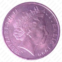 20 центов 1999 [Австралия] - Аверс
