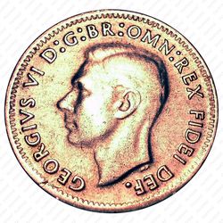 3 пенса 1949 [Австралия] - Аверс