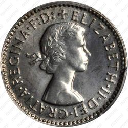 3 пенса 1956 [Австралия] Proof - Аверс