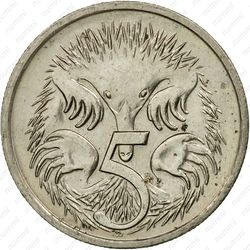 5 центов 1989 [Австралия] - Реверс