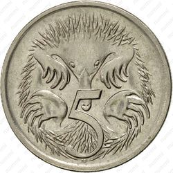 5 центов 1996 [Австралия] - Реверс