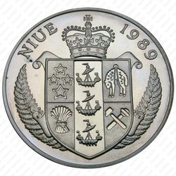 50 долларов 1989, Штеффи Граф [Австралия] Proof - Аверс